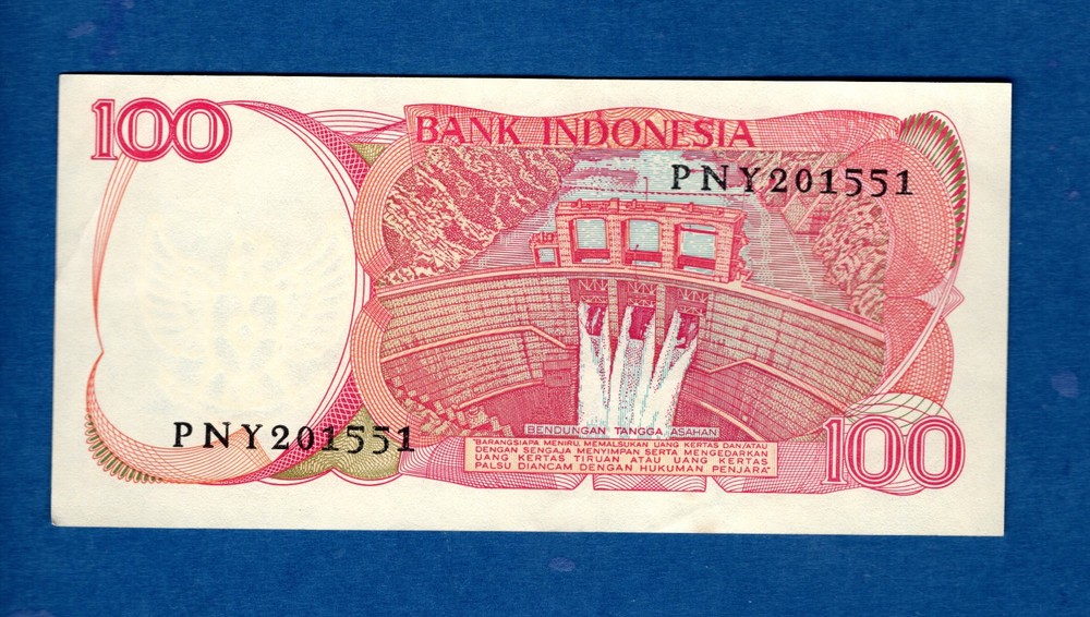 INDONESIA - 100 Rupiah banknote - 1984