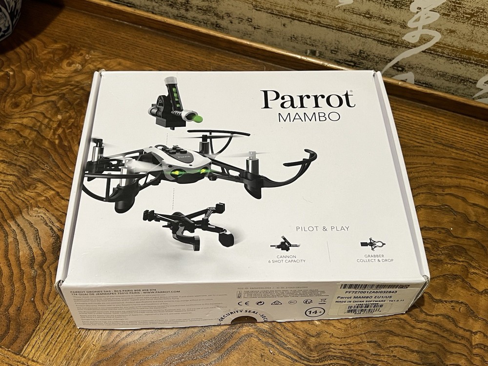 Parrot Mambo Mission Play & Pilot Drone Untested No Battery