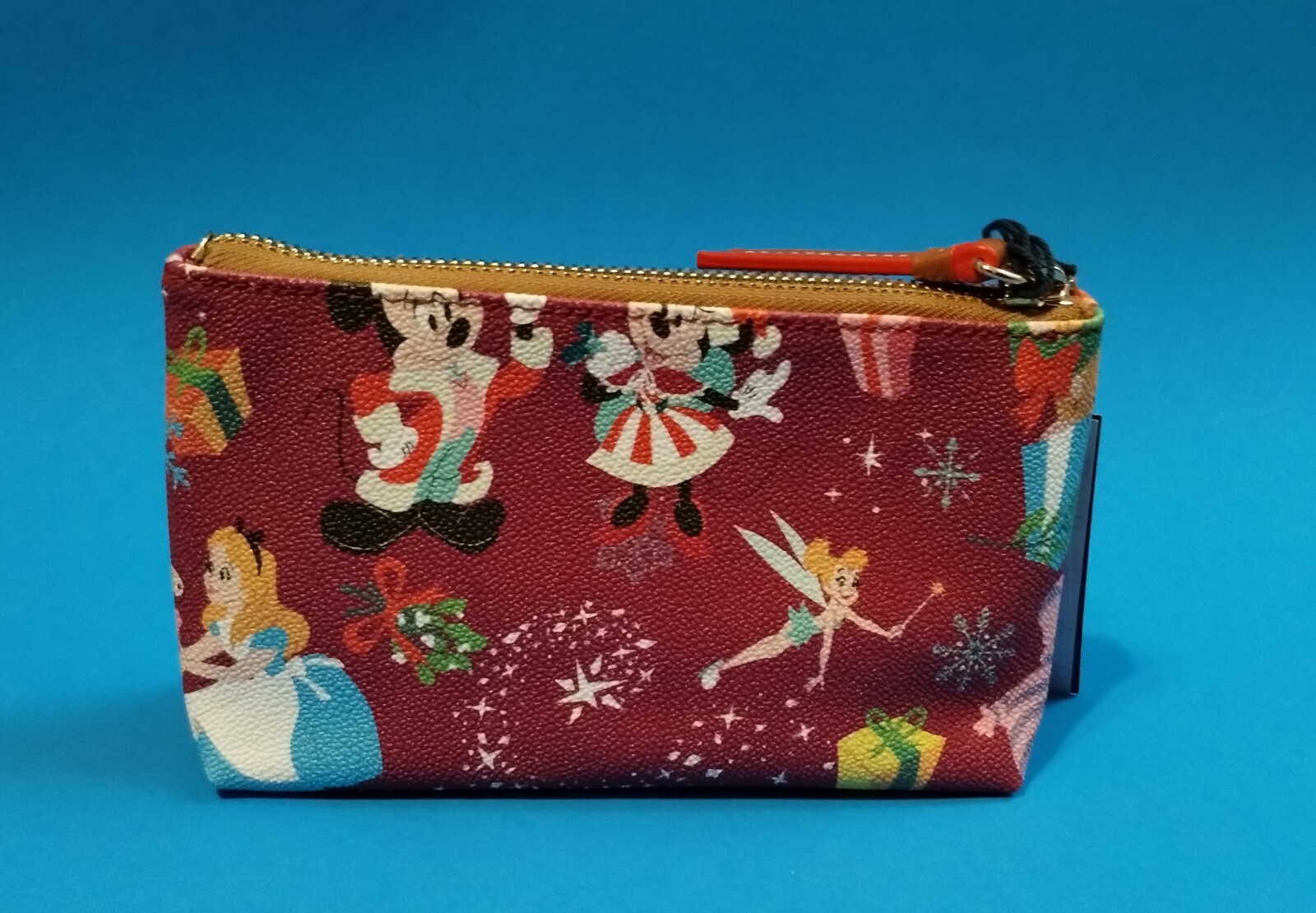 Disney Classics Christmas Dooney & Bourke Cosmetic Case Make Up Bag