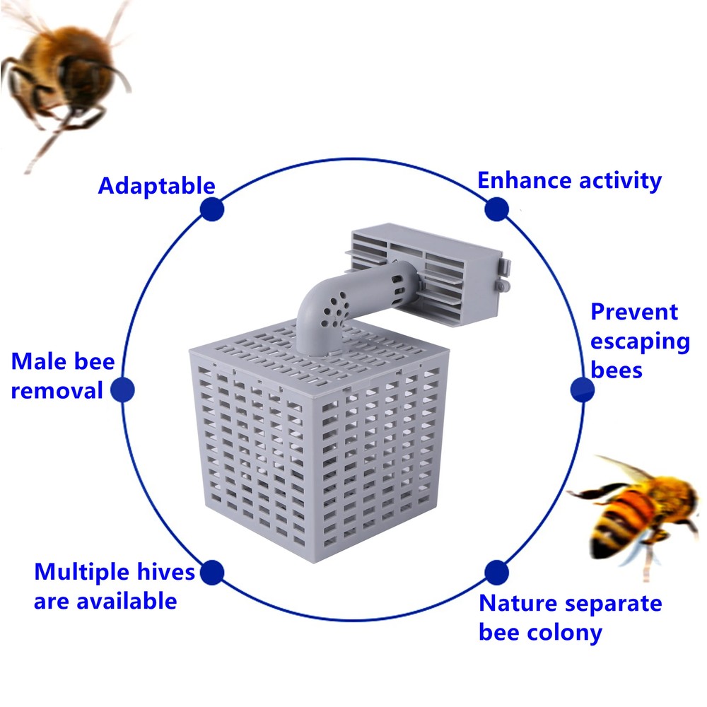 Beekeeper Divide Bee Tool Prevent Escaping Bees Remove Male Bee Accessories 1 Pc