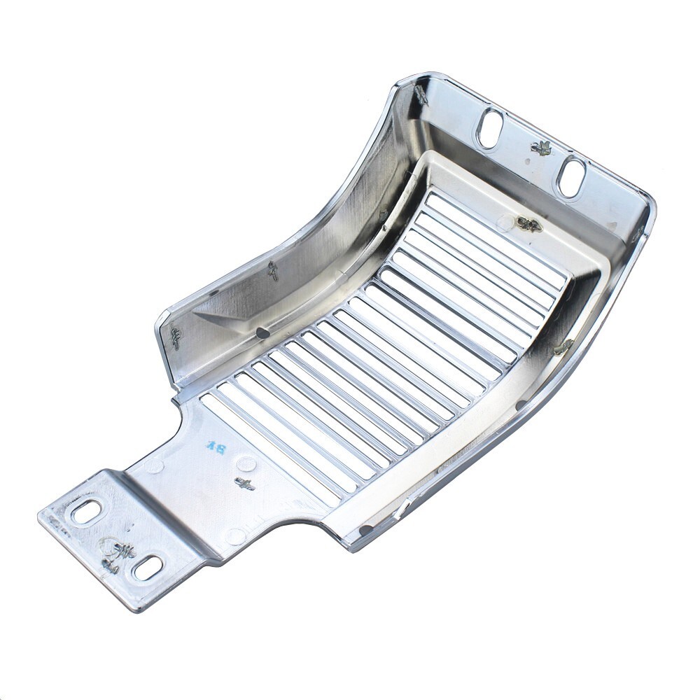Chrome Engine Plate Chassis Guard Chin Fairing Spoiler Protector For Harley 883