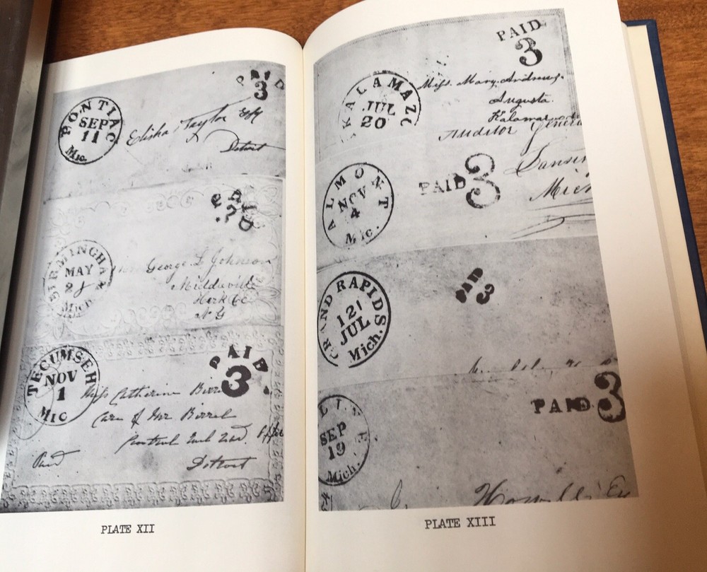 Michigan Postal Markings: 1955 Maurice F. Cole Signed