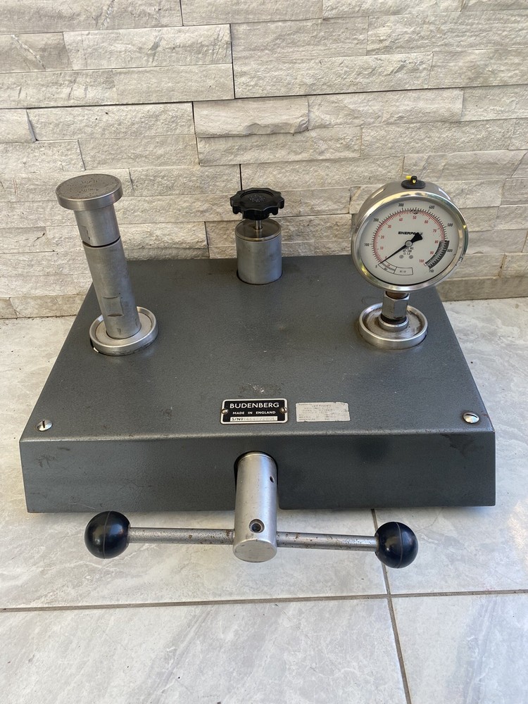 Budenberg Dead Weight Tester