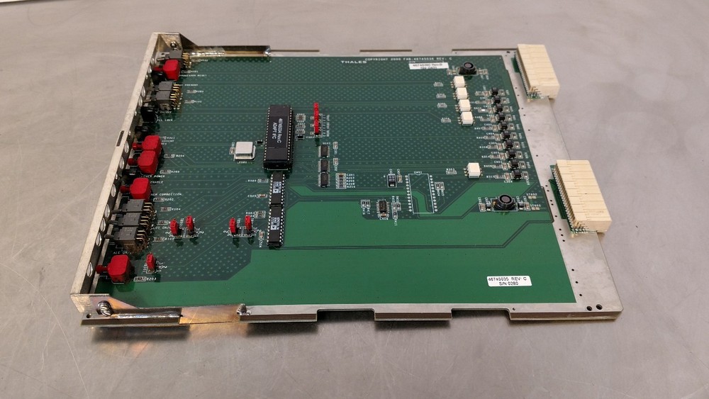 THALES 46745035 Rev. C User Card 3F