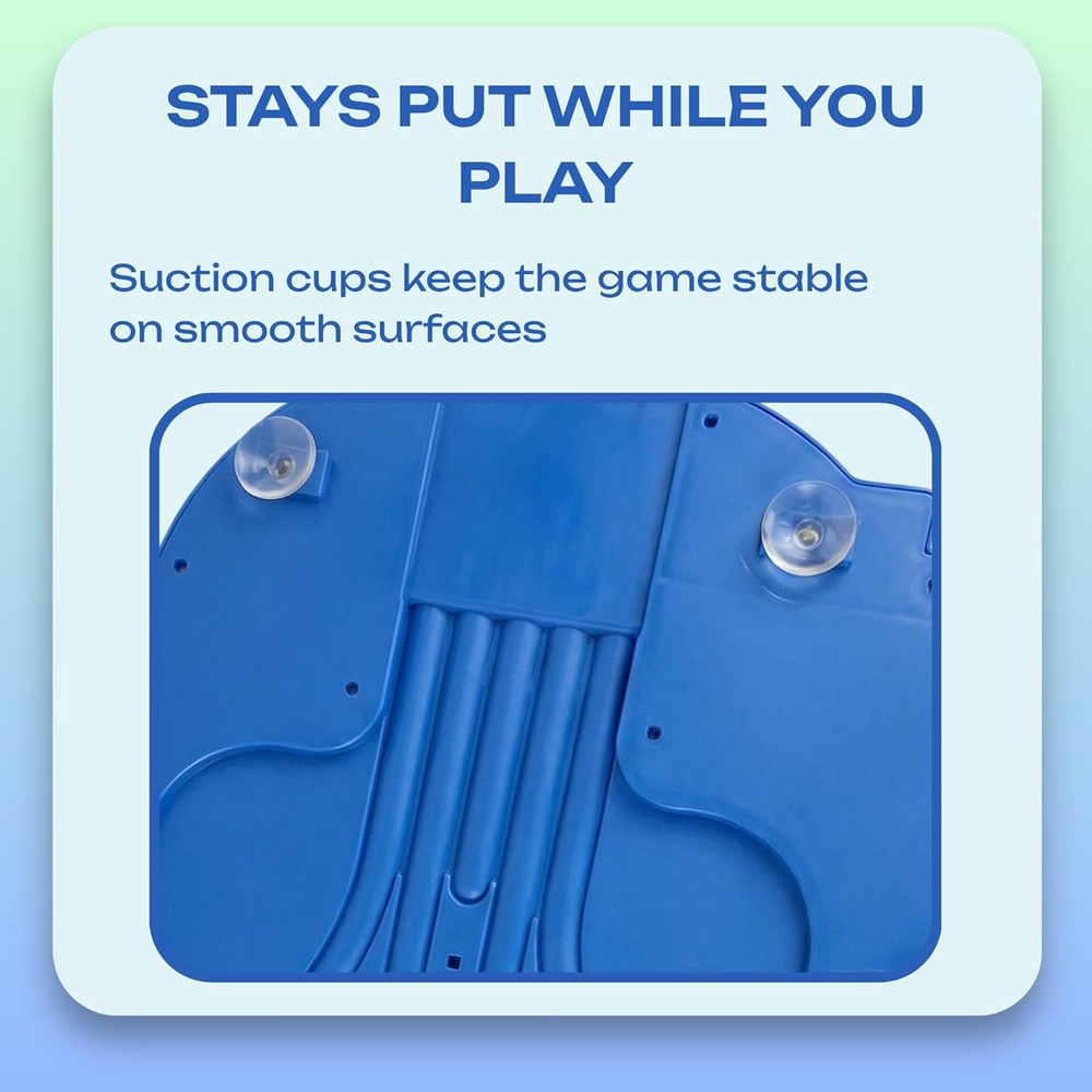 Battle Pinball Machine — Tabletop Arcade Game with Obstacles, Pull-Rod Launcher,