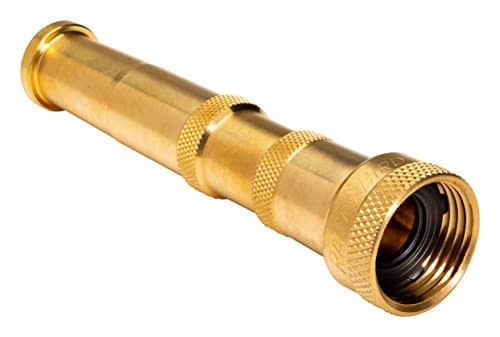 HENZLB5ADJ 5" Solid Brass Garden 5" Twist Adjustable Solid Brass (Lead-Free)