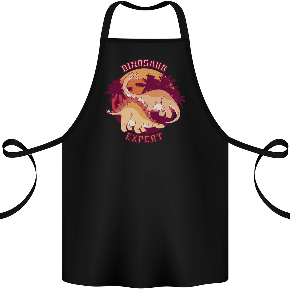 Dinosaur Expert Cotton Apron 100% Organic