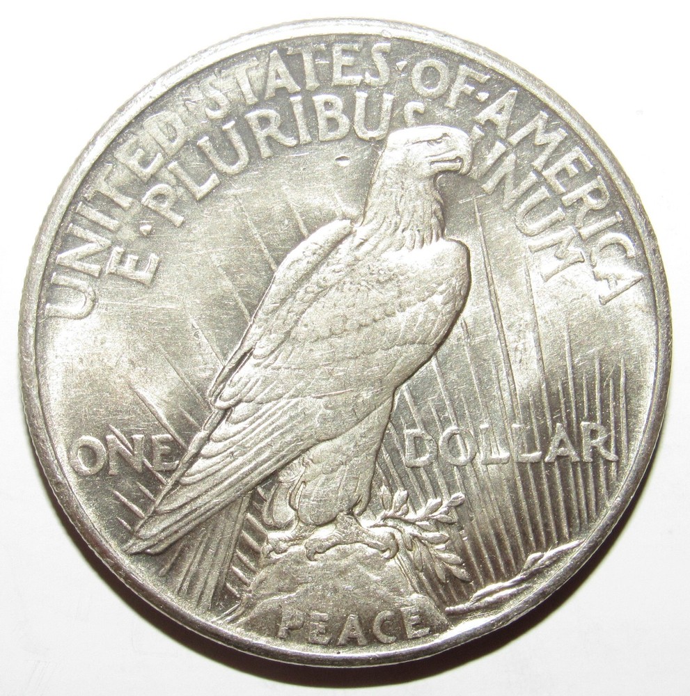 1921 Peace Dollar AU/UNC (G163)