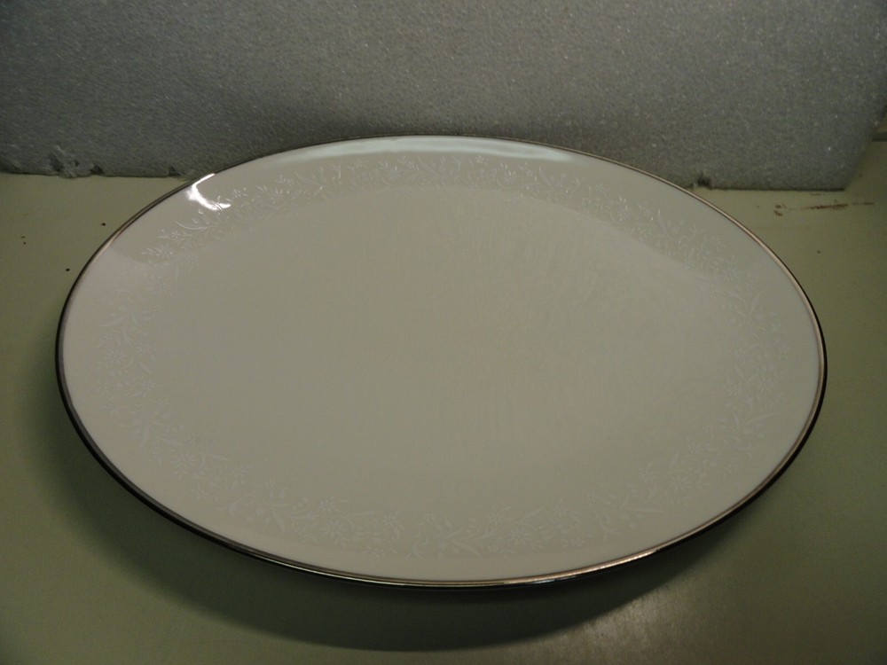 Vintage Noritake 12.5" Oval Serving Platter - Lorelei