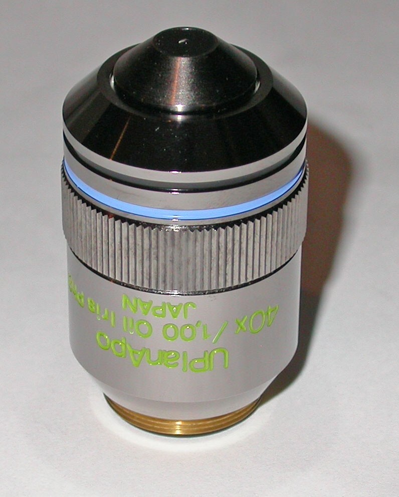 OLYMPUS UPLANAPO 40X PH3 OIL IMMERSION INFINITY CORRECTED OBJECTIVE
