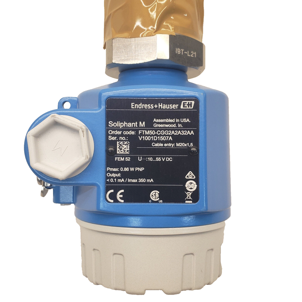 Endress+Hauser FTM50 Soliphant Vibronic Point Level Detection FTM50-CGG2A2A32AA