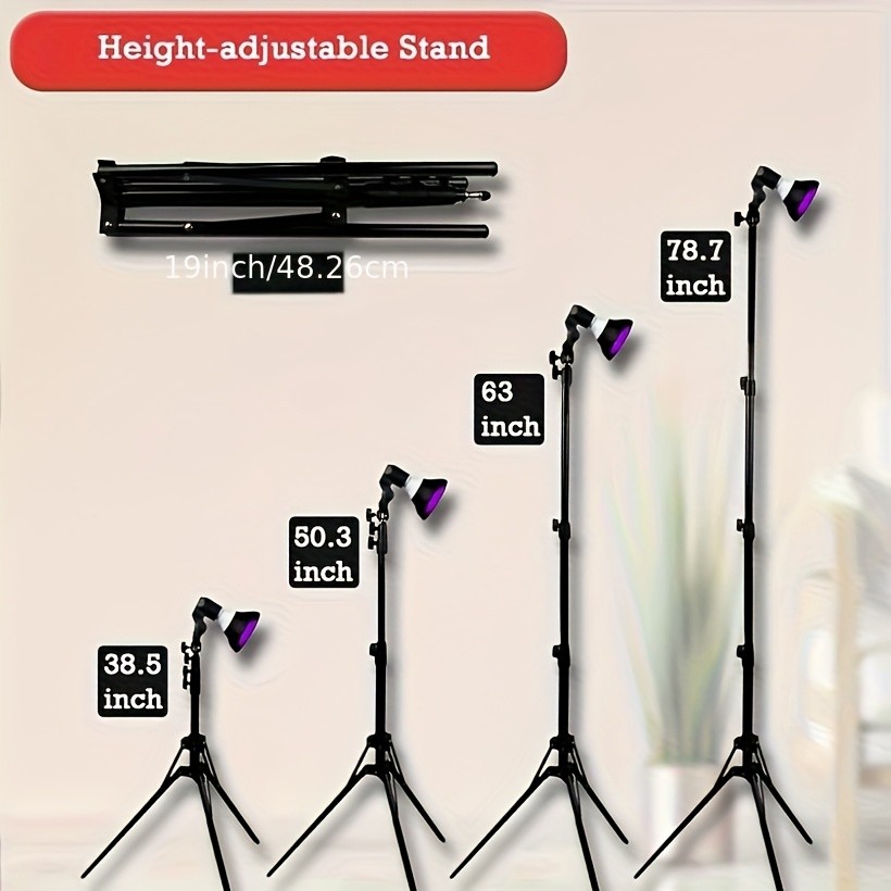 UV Tanning Lamp Skin Tanning Lamp Hysiotherapy Lamp Body Facial Tanning Bronze