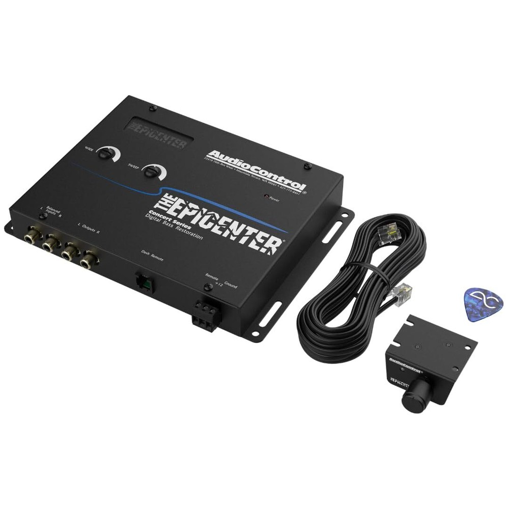 Epicenter Digital Bass Restoration Processor with Remote Control and Filters