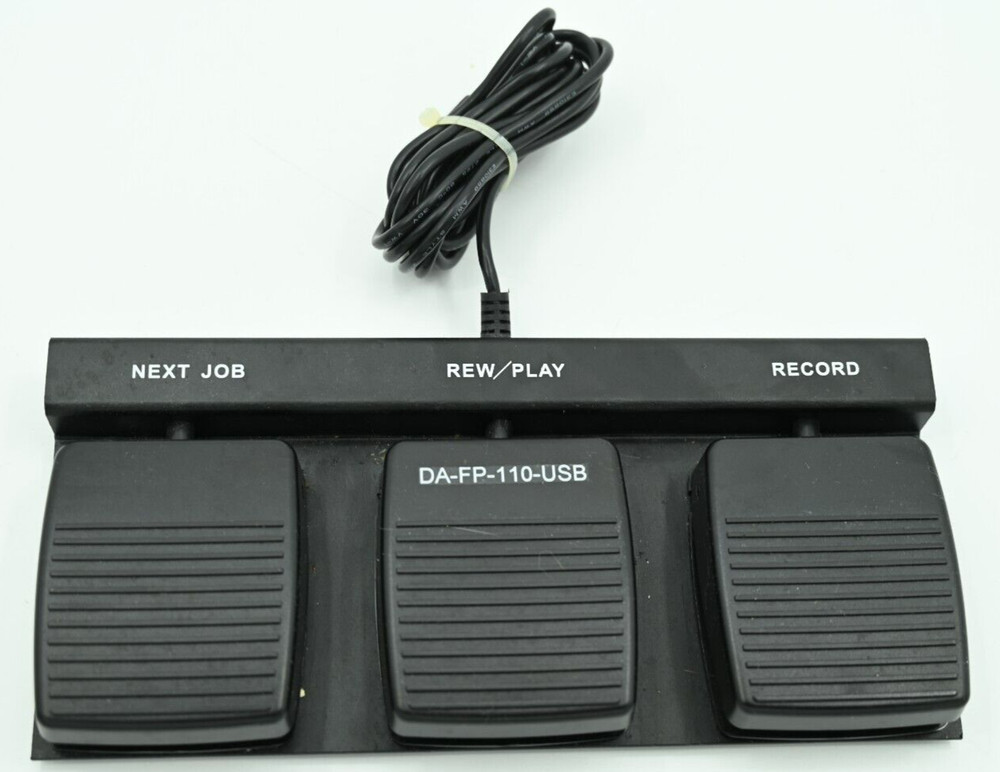DA-FP-110-USB PC Dictation Foot Petal