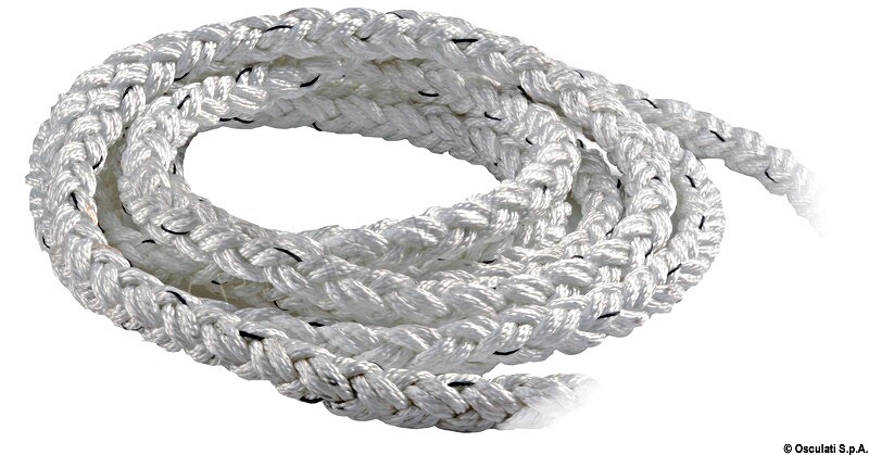 Osculati Square Line braid blue 22 mm