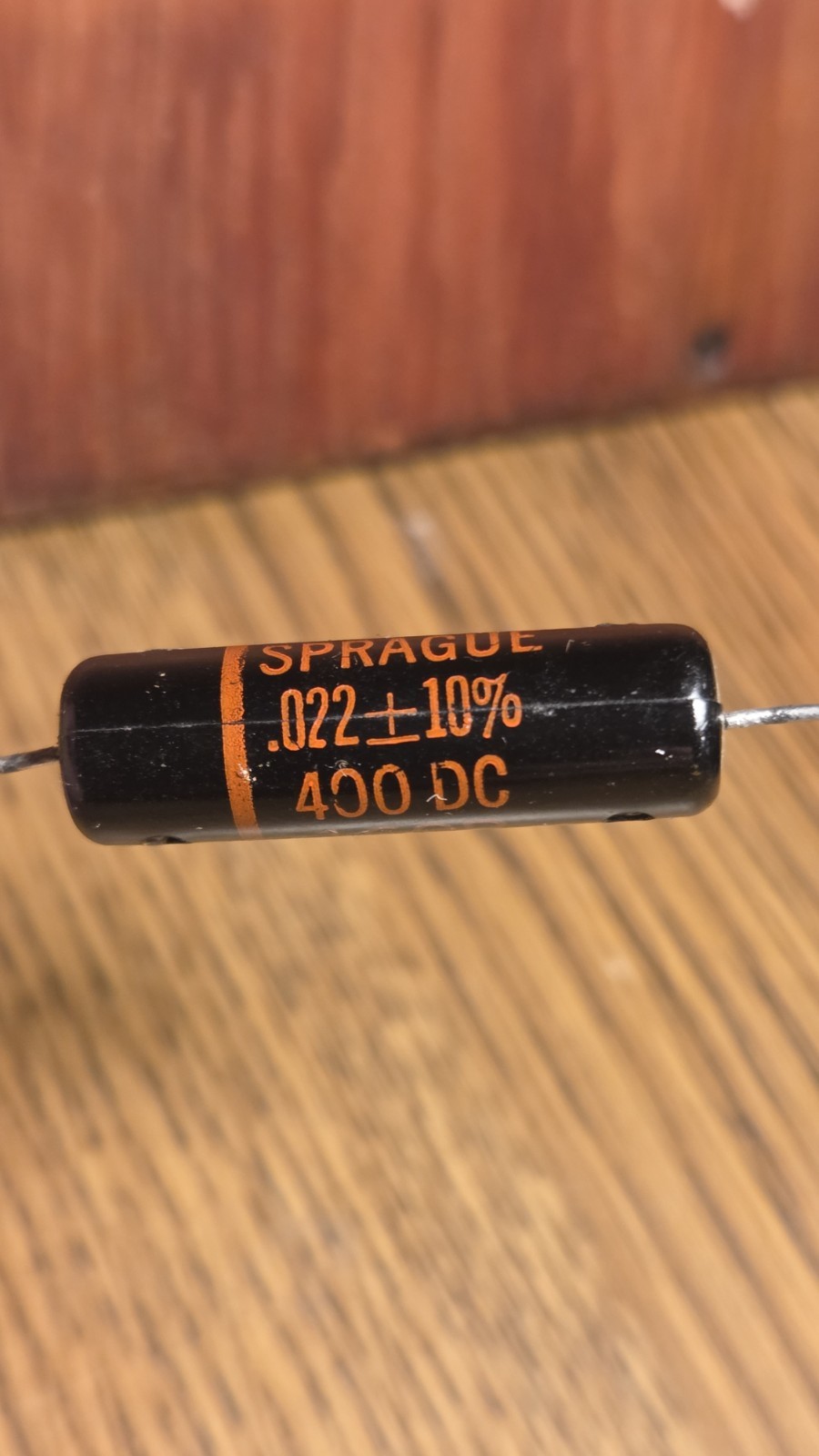 Sprague Black Beauty Capacitor .022 uf 400v Guitar Tone Cap Test .029 160P