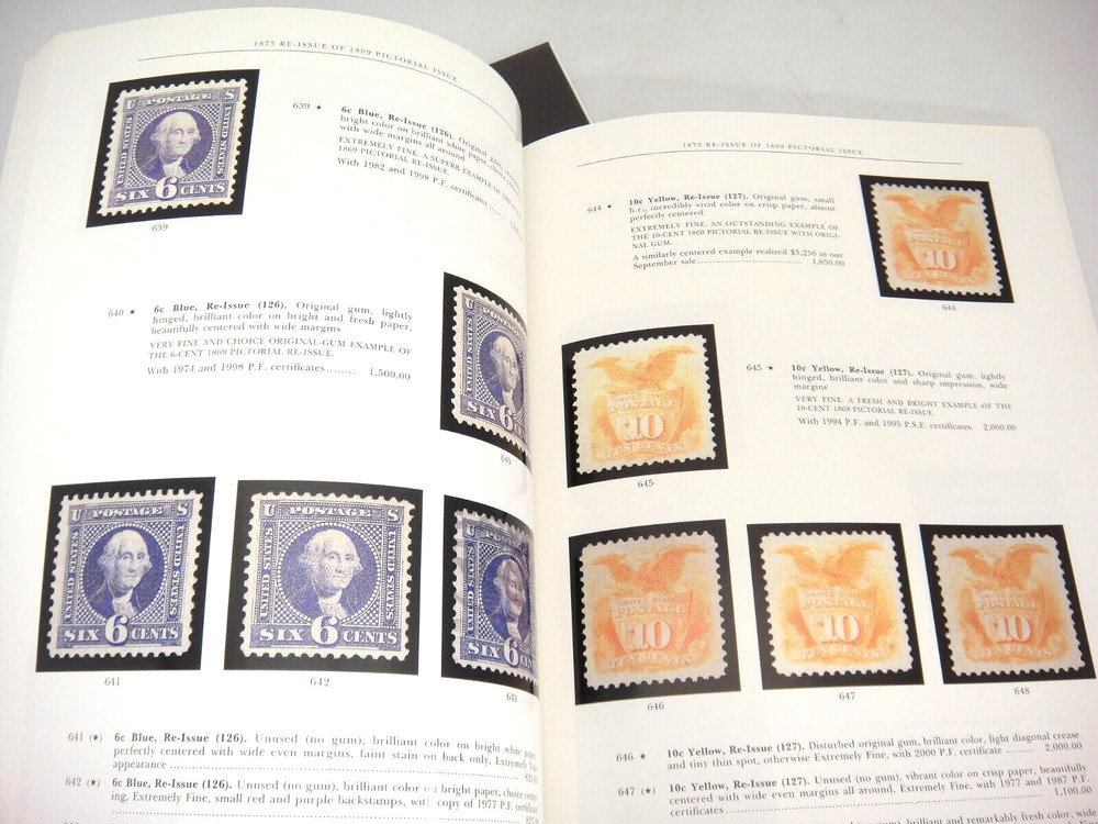 Siegel Auction Catalog 2000 w Prices Realized Pan American Inverts Jenny