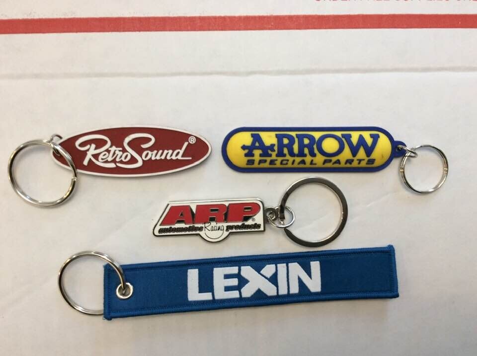 Automotive keychains