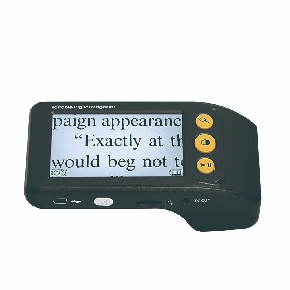 3.5" Digital Video Magnifier Handheld Electronic Focus Reading Low Vision Aid
