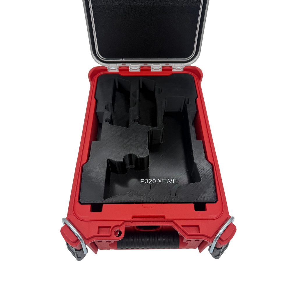 Sig Sauer P320 XFIVE Insert for Milwaukee Packout – Double Stack Storage