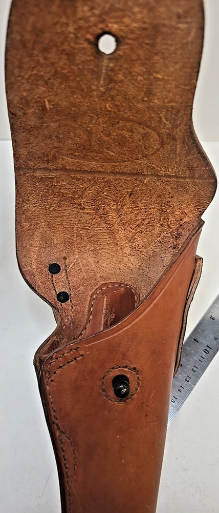 ReplicaUS Holster Brown Leather Belt Fitting