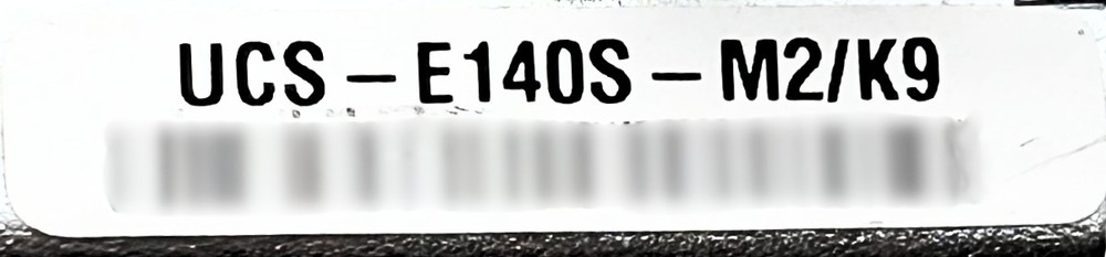 Cisco UCS-E140S-M2/K9 E-SERIES SERVERS SERVICE MODULE
