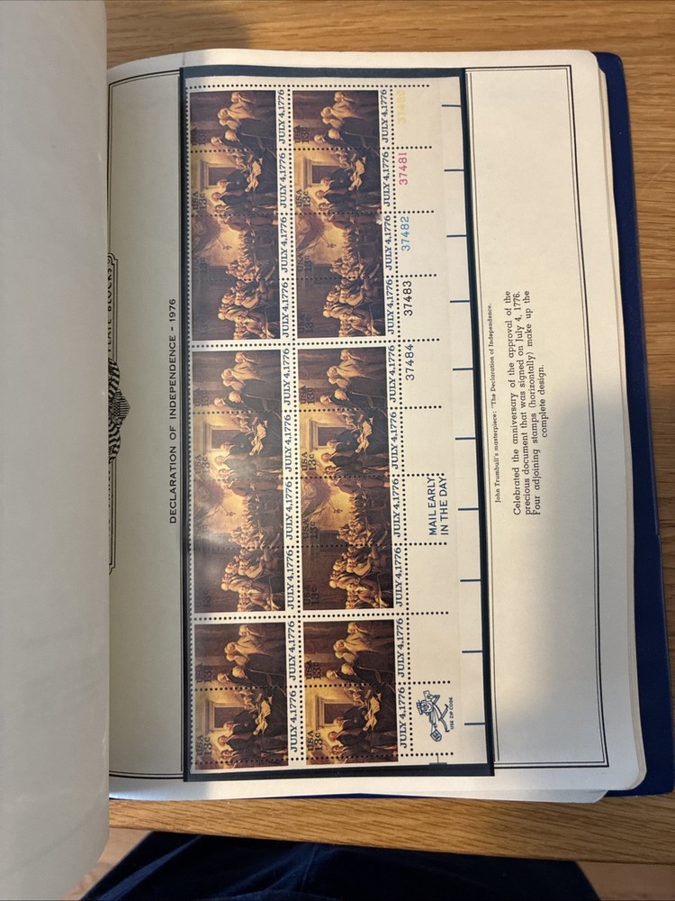 Minkus American Plate Block Album Volume V