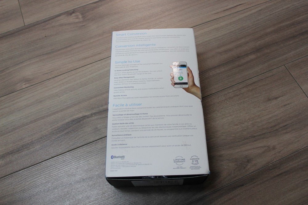 Weiser Kevo Convert Smart Lock Conversion Kit - Satin Nickel