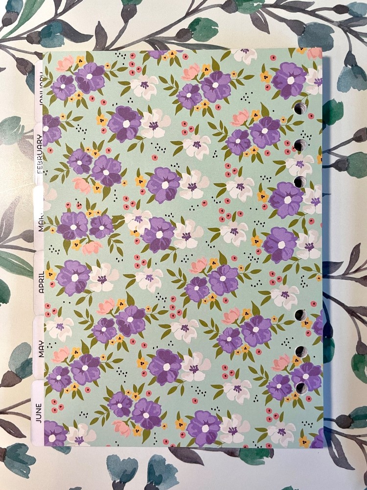 Carpe Diem Undated A5 Planner Inserts - Choose Joy