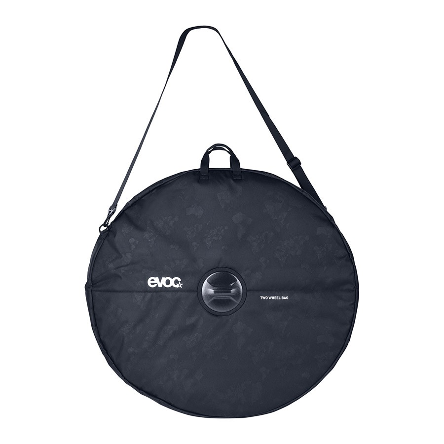 EVOC Two Wheel Bag with Reinforced Axle Protection & Removable Shoulder Strap