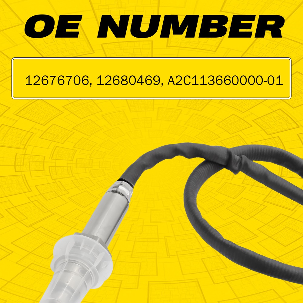 Nitrogen Oxide Sensor NOX Sensor For 2017-2019 Silverado Sierra 2500 3500 6.6L