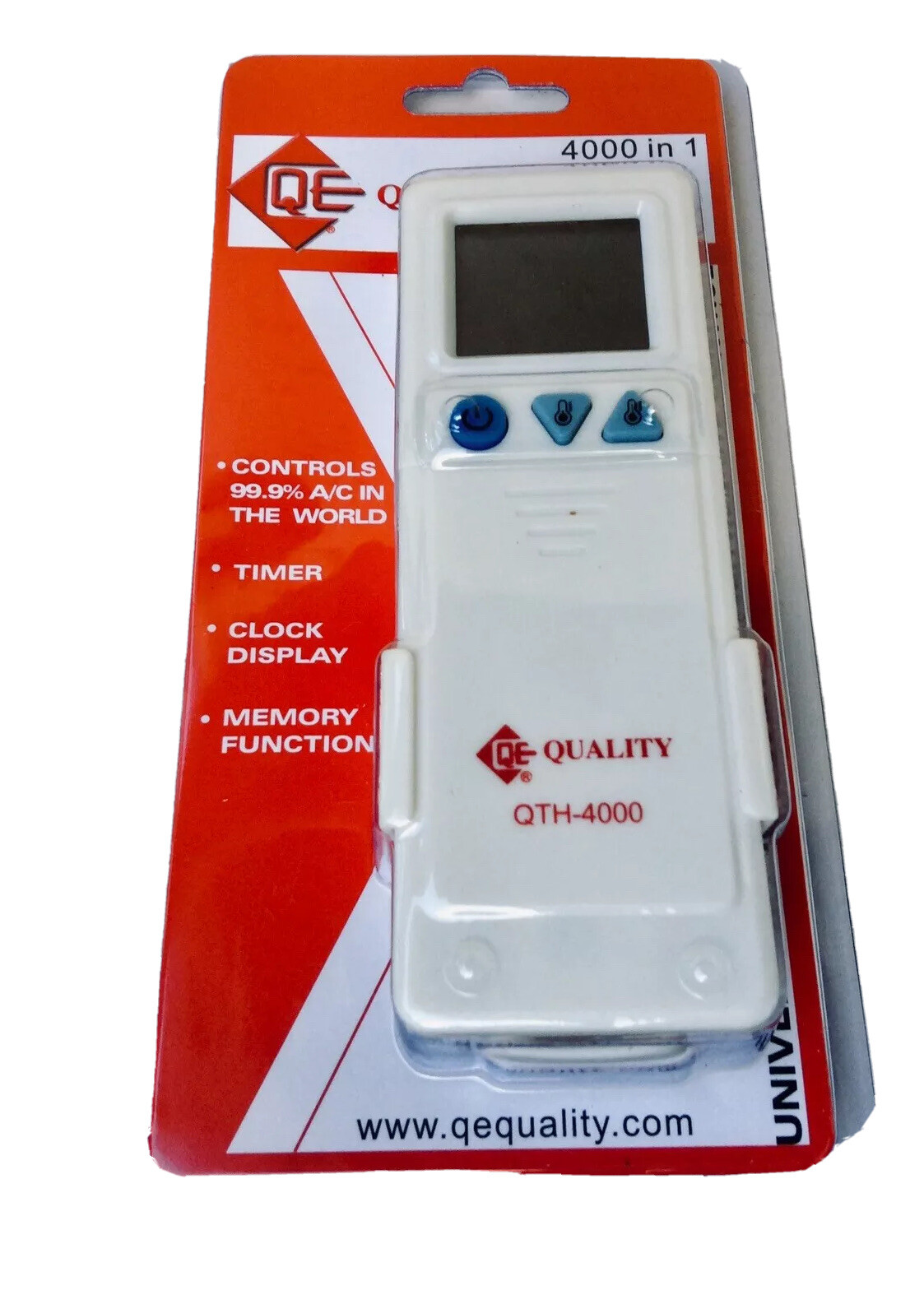 QTH-4000 Mini Split Universal Remote Control,4000 Codes, Controls 99.9% AC