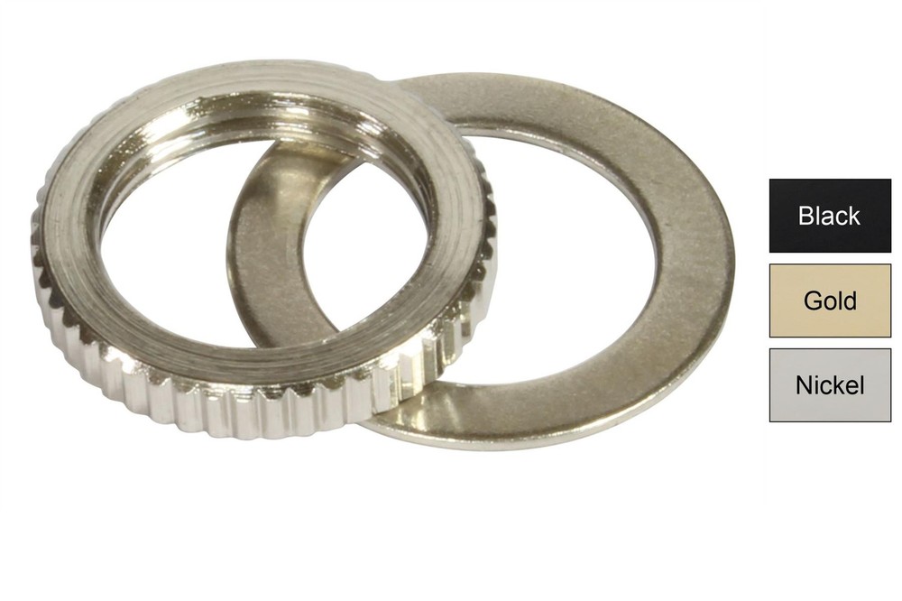 Toggle Switch Nut Metric Fine Knurl M12 x 1.25
