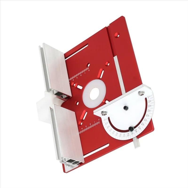 Router Table Insert Plate, Multifunctional Trimming Engraving Table, Aluminiu...