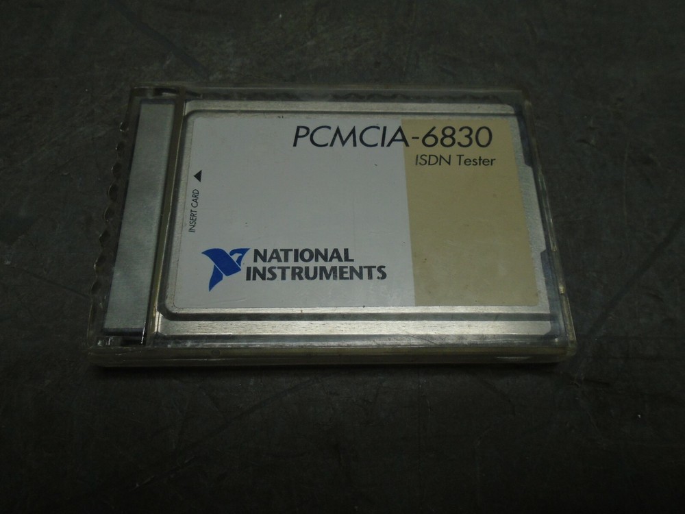 National Instruments PCMCIA-6830 ISDN Tester