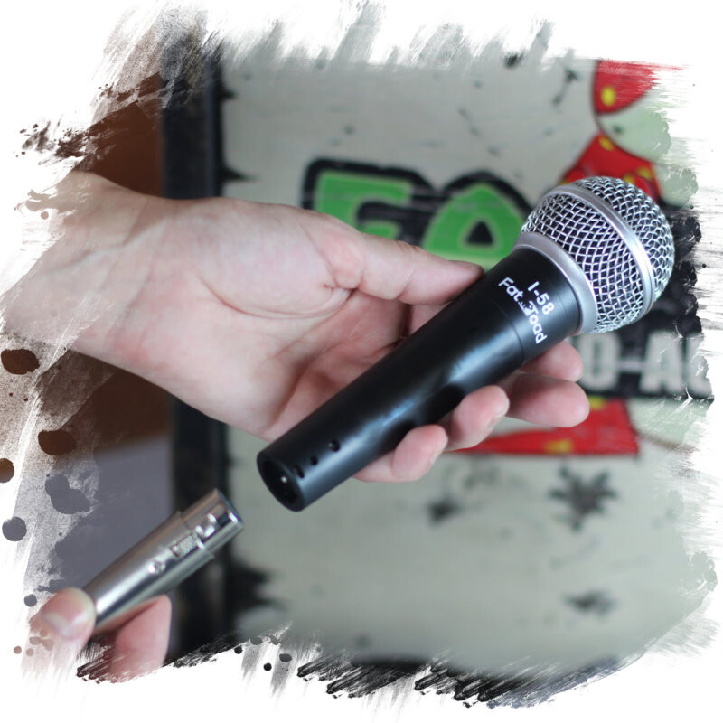 Cardioid Dynamic Vocal Microphones - Singing Karaoke Recording Studio Mic PACK