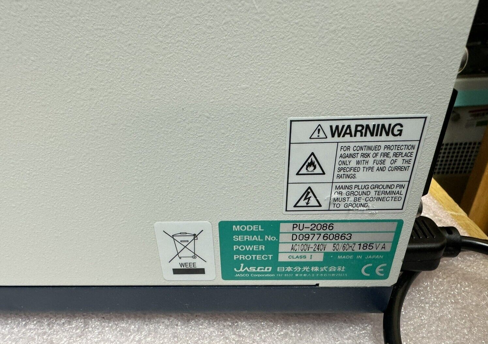 JASCO PU-2086-PLUS INTELLIGENT Prep PUMP