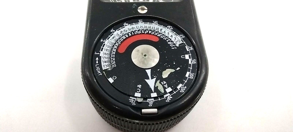 Weston Master Universal Exposure Meter With Leather Case Untested *READ