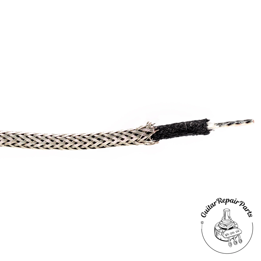 Gavitt Braided Shield Cloth Push-Back Hookup Wire, tinned (1' ft)