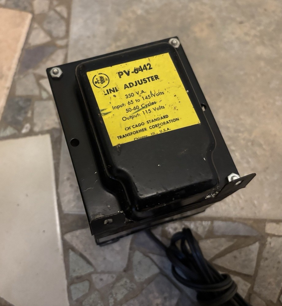 PV-442 Line Adjuster Variable Transformer, variable