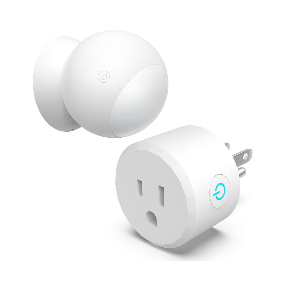 Wireless Motion Sensor Outlet with Timer, Plug-N-Play PIR Motion Ac... Fast Ship