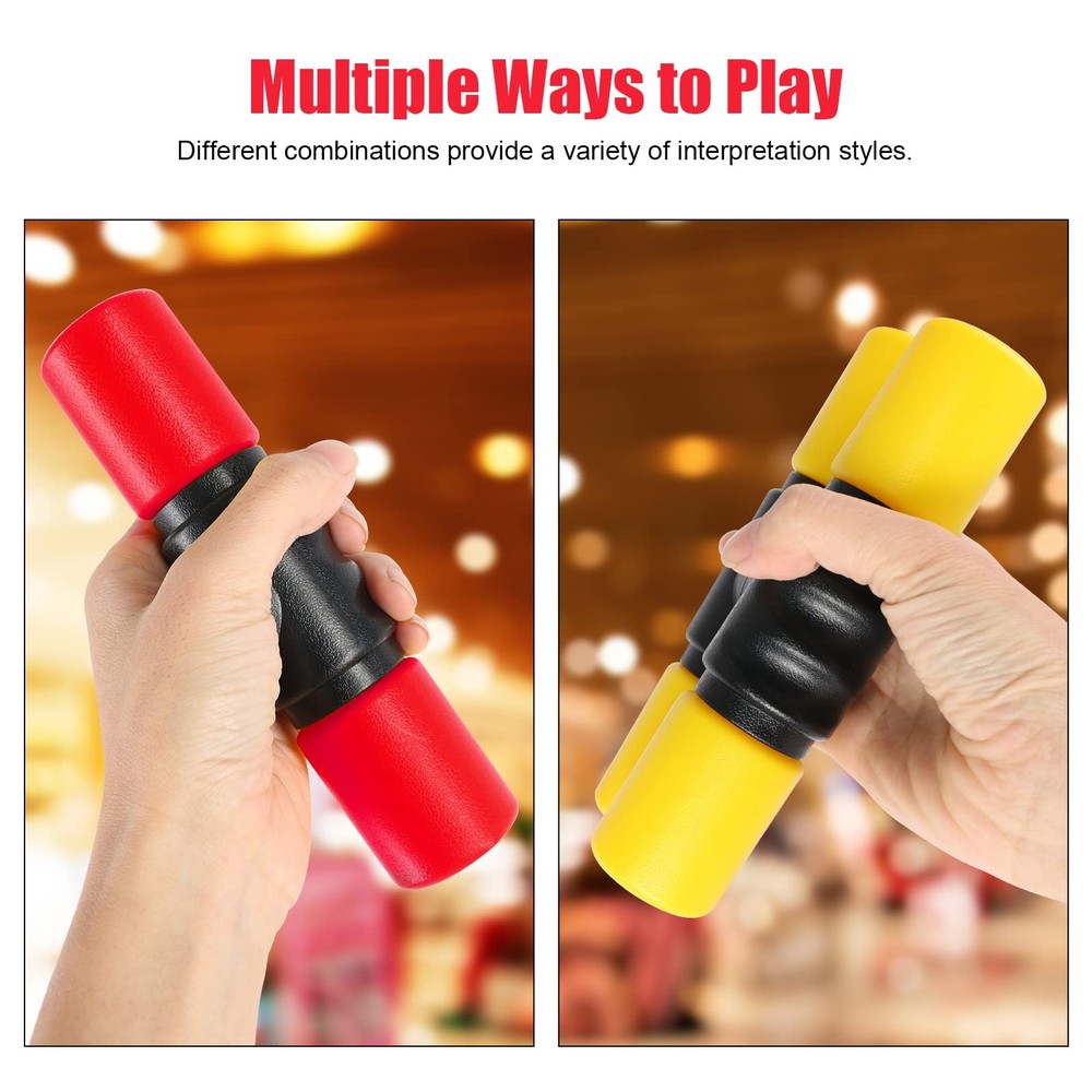 Twist Shaker 3PCS Double Row Shakers Percussion Instruments Set Medium Volume...