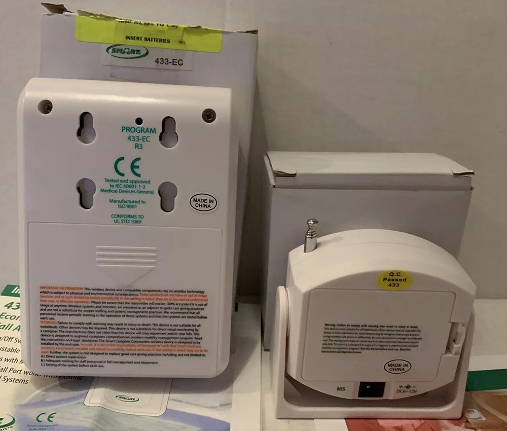 SMART Motion Sensor & Cordless Alarm, 433-MS 433-EC