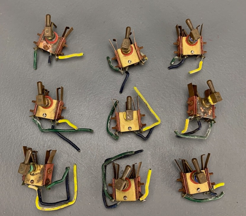 6X Kemtron Switch Knobs for Kemtron Switch Machines E0150