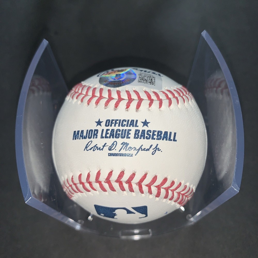 Paul Dano Signed Batman Riddler MLB Baseball Beckett BAS