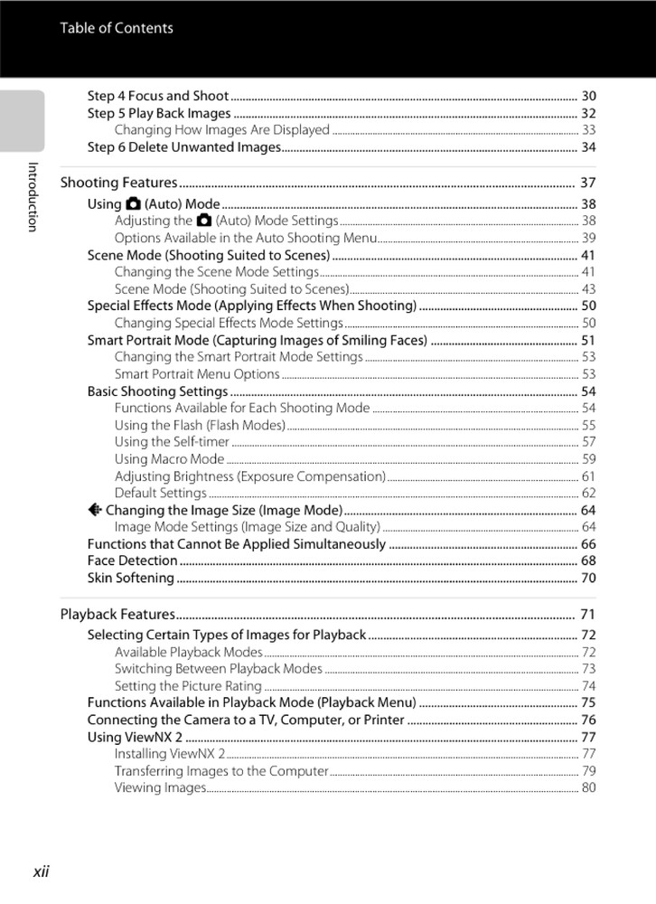 Nikon CoolPix S4300 — User Reference Manual — 1/2 Size 5.5" x 8.5" Small Compact