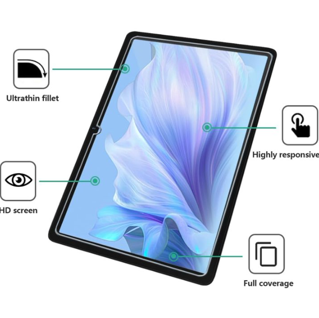 Screen Protector For ApoloSign 10.1 inch Android 14 Tablet EM101A Tempered Glass
