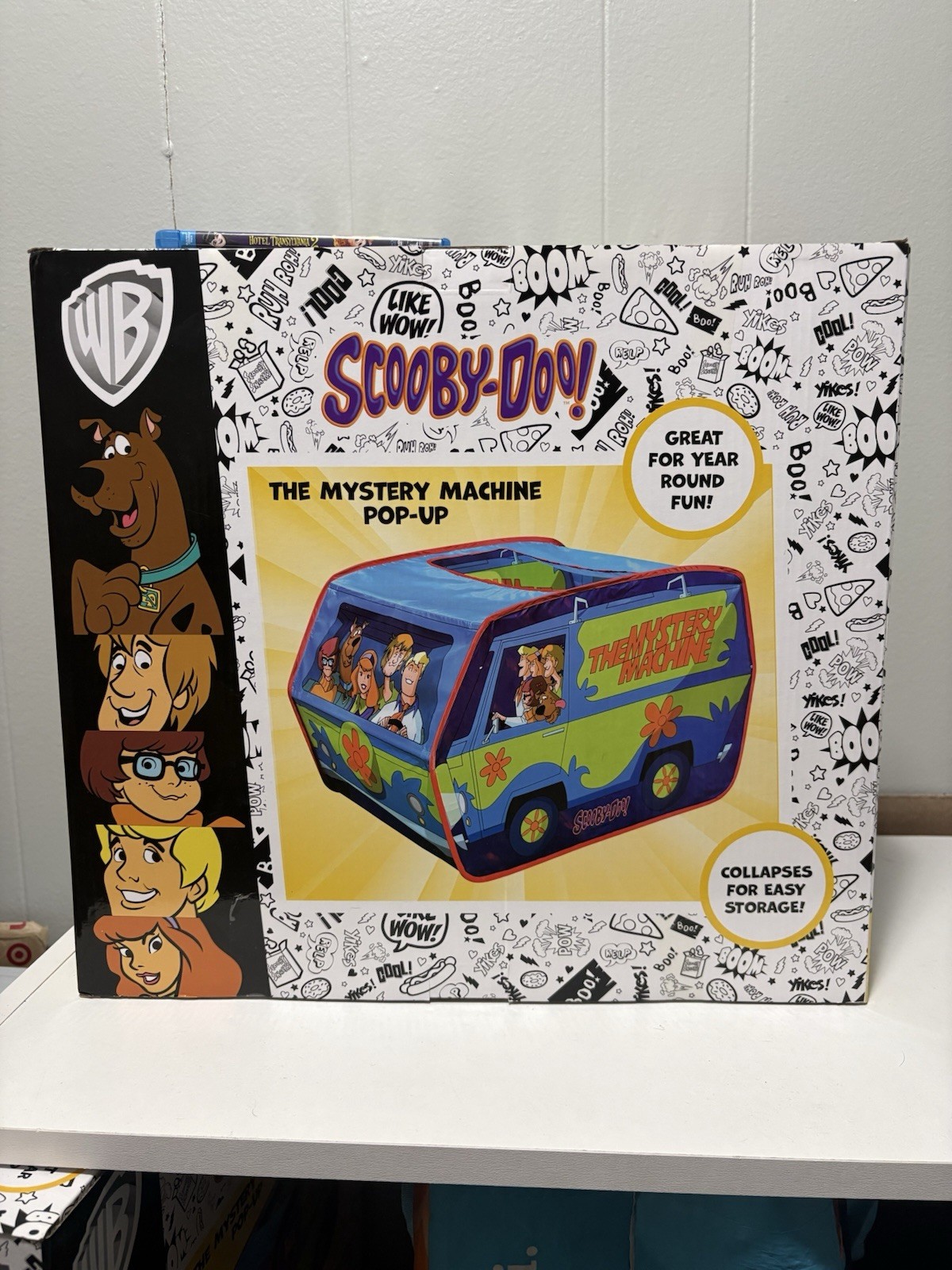 *NEW* WB Scooby Doo Mystery Machine Pop-up, Sunny Days Play Tent