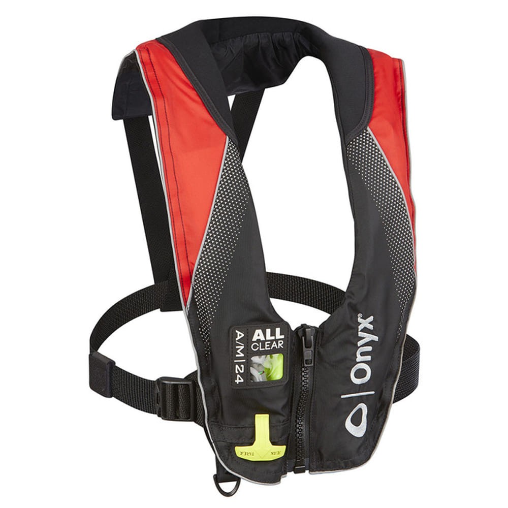 Single Type I Adult Black/Red Personal Floatation Device