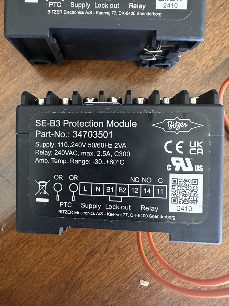 Bitzer SE-B3 Compressor Protection Module 34703501